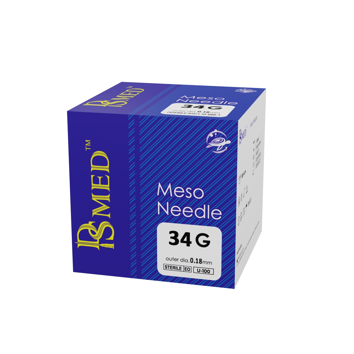 Тонкие иглы 34G для безболезненной мезотерапии